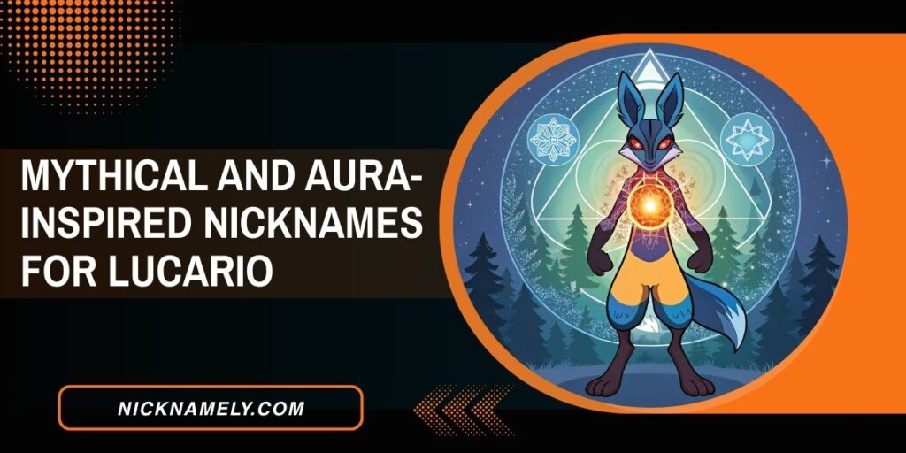 Mythical And Aura-Inspired Nicknames For Lucario