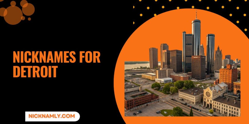 Nicknames For Detroit