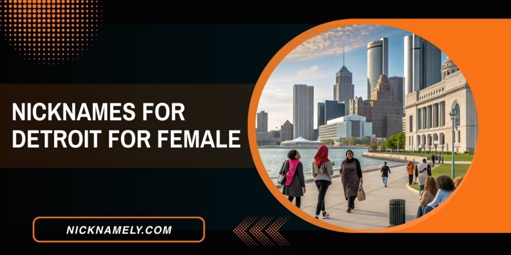 Nicknames For Detroit For Female