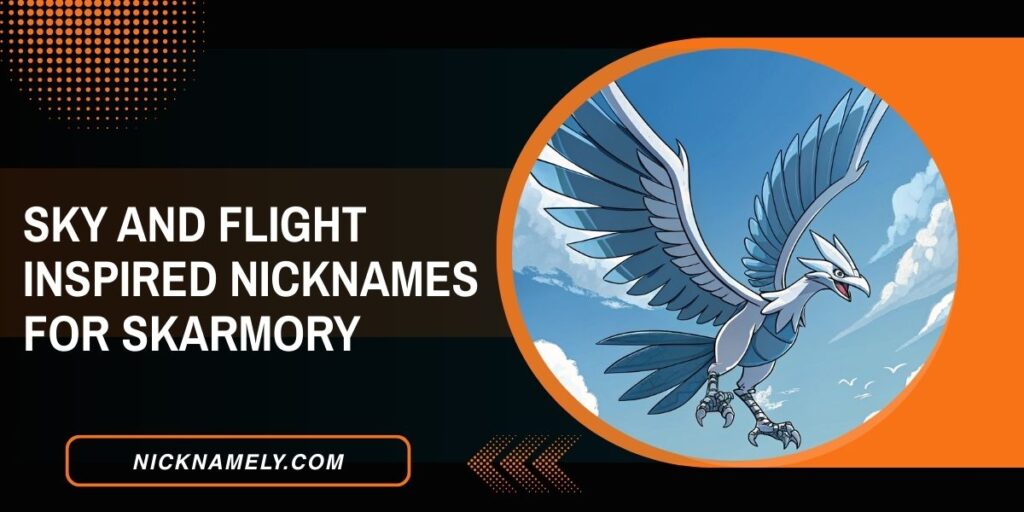 Sky And Flight Inspired Nicknames For Skarmory