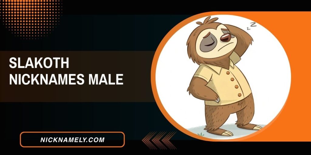 Slakoth Nicknames Male