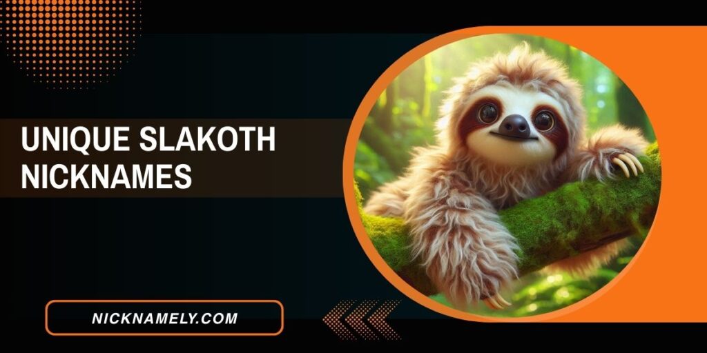 Unique Slakoth Nicknames