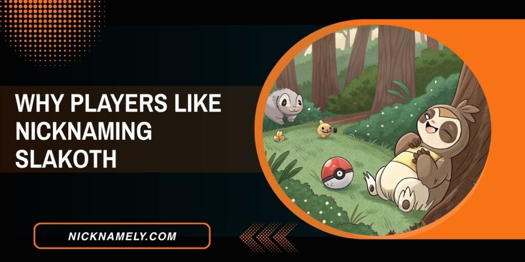 Why Players Like Nicknaming Slakoth