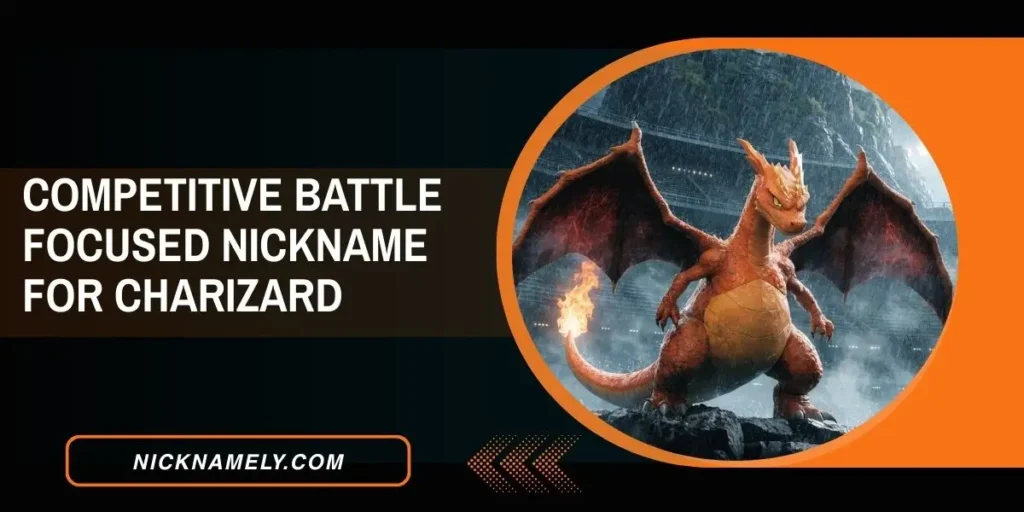 Competitive Battle Focused Nickname For Charizard