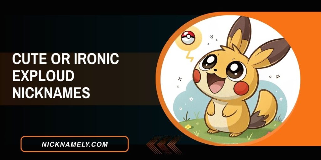 Cute Or Ironic Exploud Nicknames