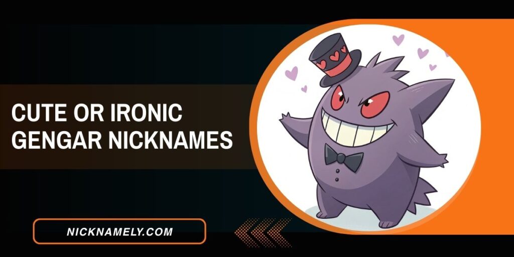 Cute Or Ironic Gengar Nicknames