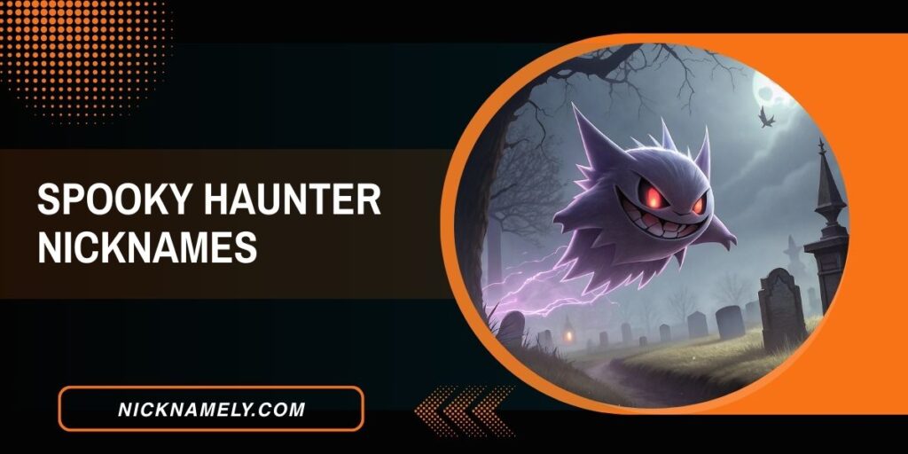 Spooky Haunter Nicknames