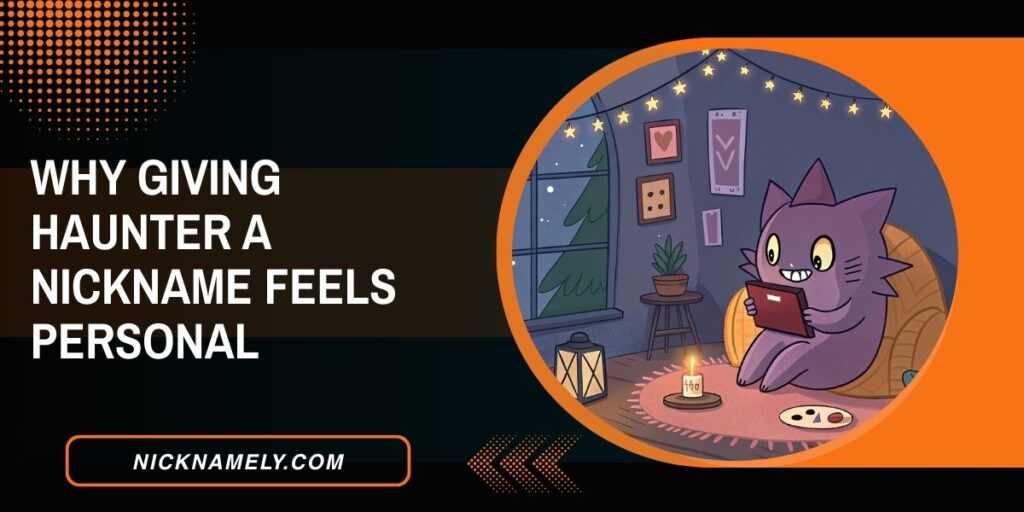 Why Giving Haunter A Nickname Feels Personal 