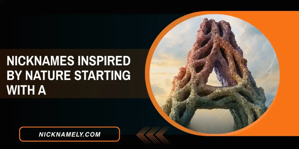 Nicknames Inspired By Nature Starting With A 