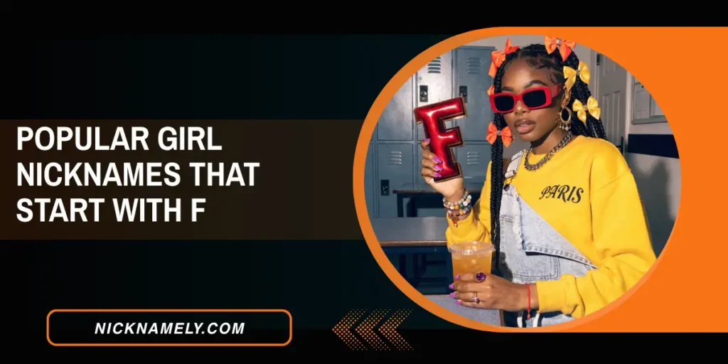 Popular Girl Nicknames That Start With F