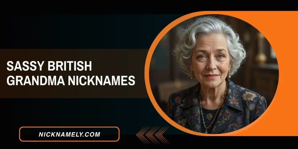 Sassy British Grandma Nicknames