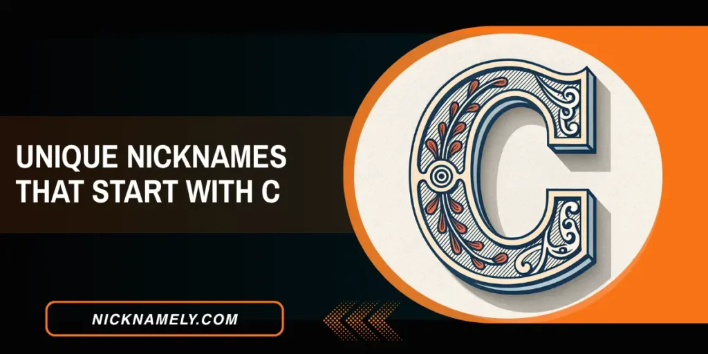 Unique Nicknames That Start With C 
