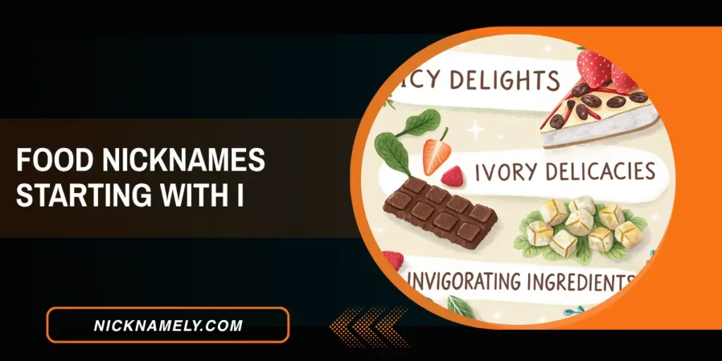 Food Nicknames Starting With I