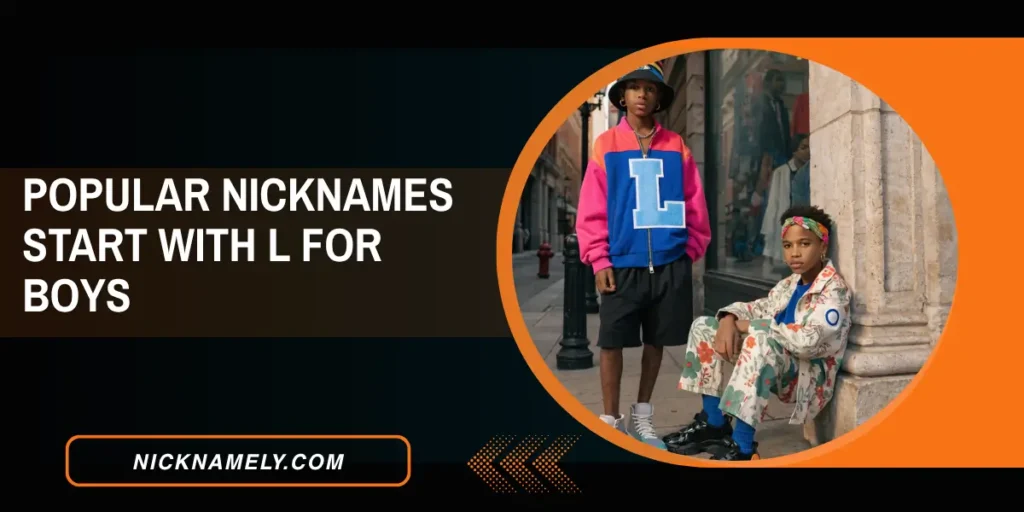 Popular Nicknames Start With L For Boys