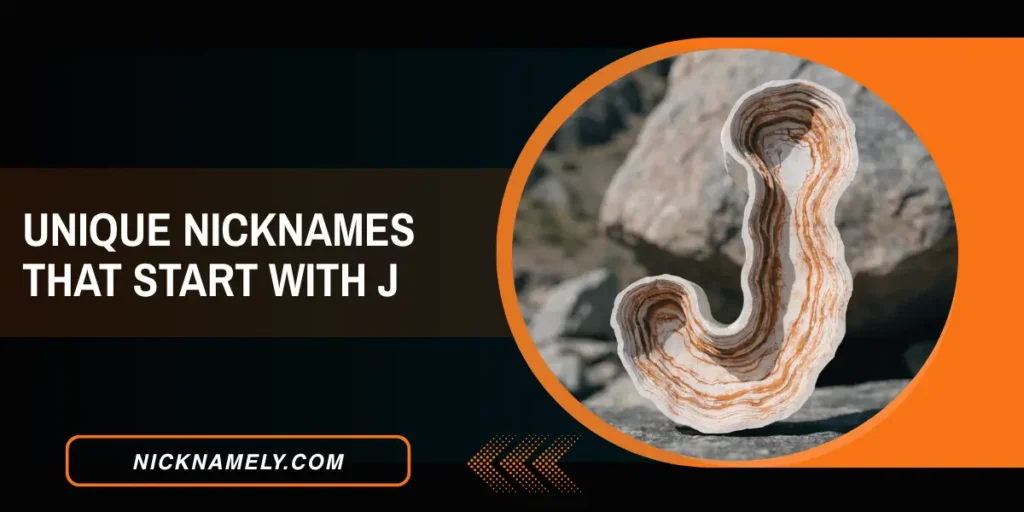 Unique Nicknames That Start With J 