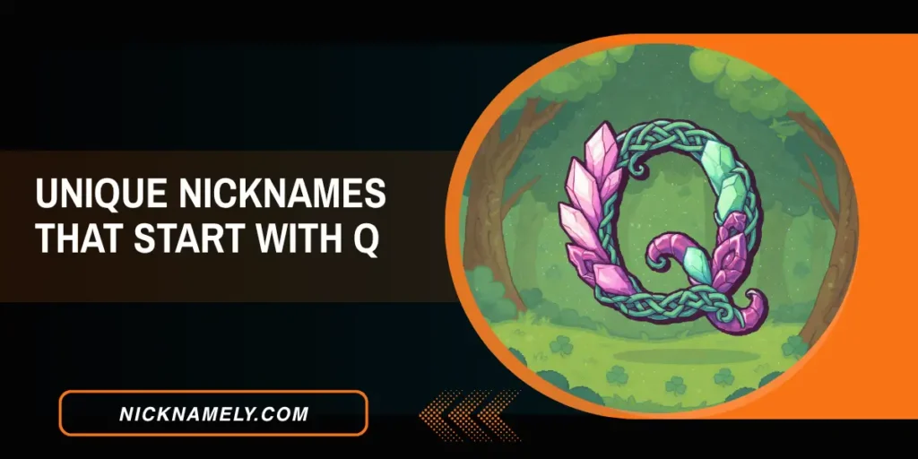 Unique Nicknames That Start With Q