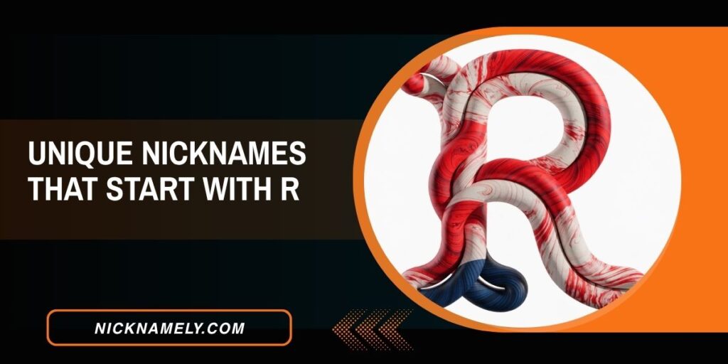 Unique Nicknames That Start With R