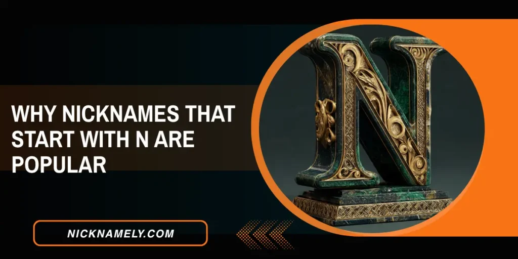 Why Nicknames That Start With N Are Popular