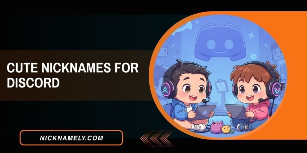 Cute Nicknames For Discord