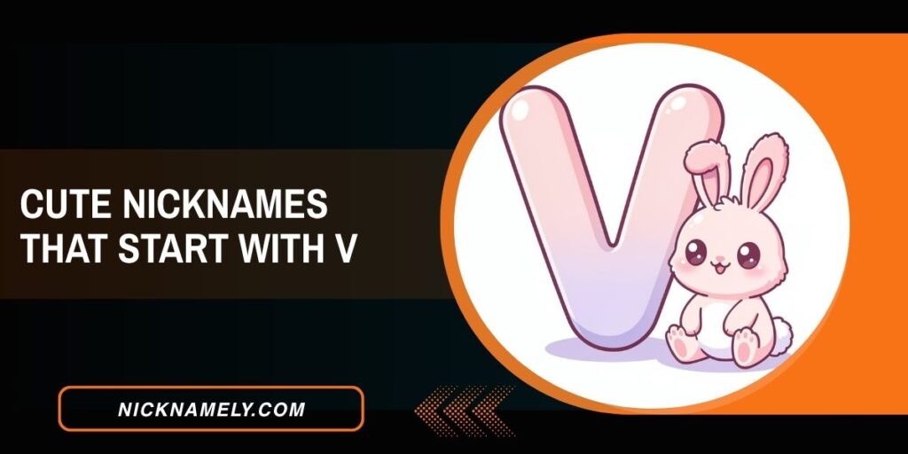 Cute Nicknames That Start With V