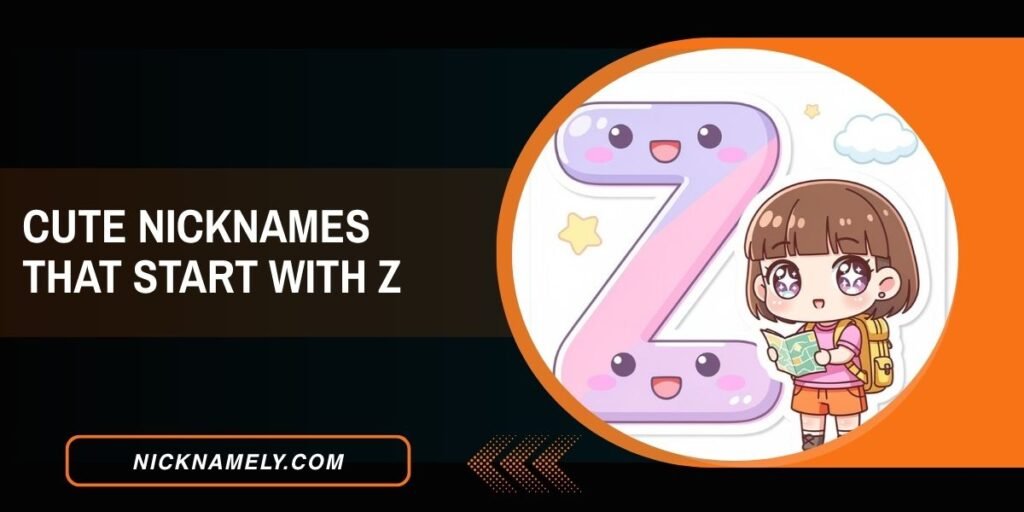 Cute Nicknames That Start With Z