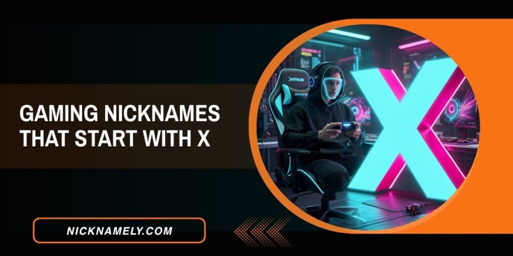 Gaming Nicknames That Start With X