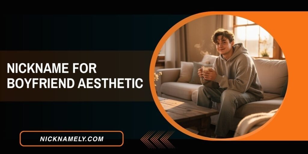 Nickname For Boyfriend Aesthetic