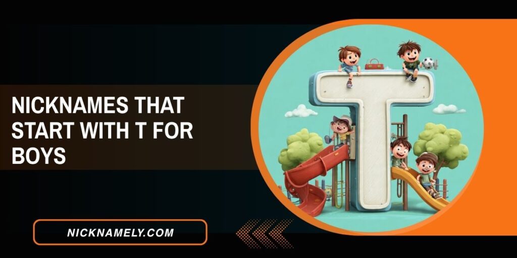 Nicknames That Start With T For Boys