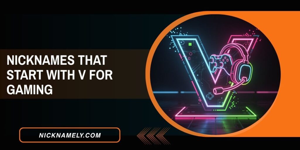 Nicknames That Start With V For Gaming