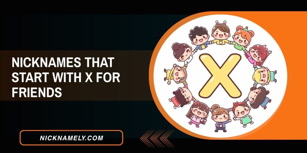 Nicknames That Start With X For Friends