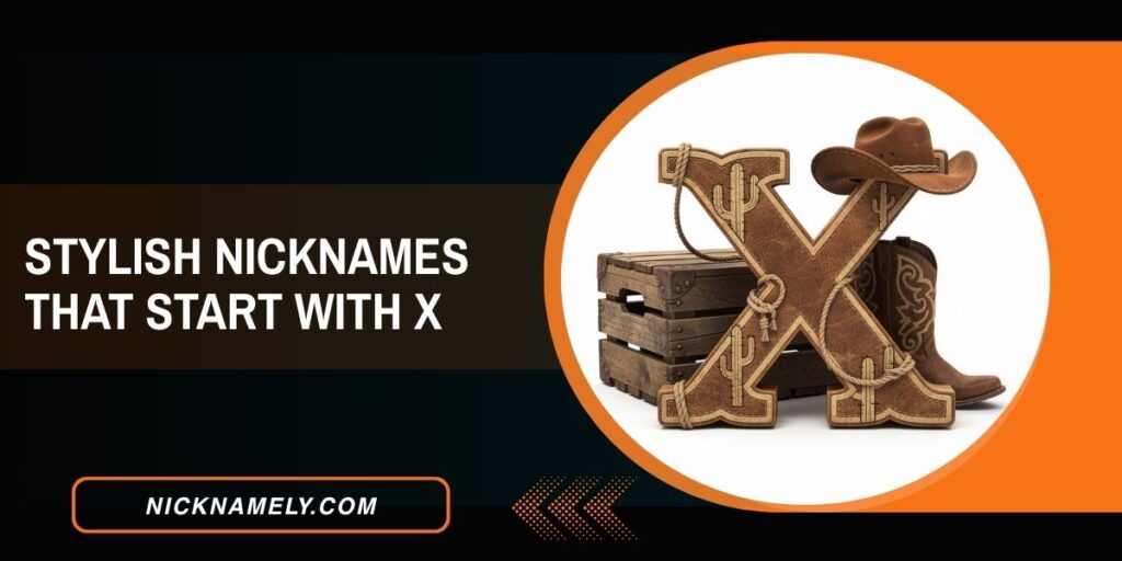 Stylish Nicknames That Start With X