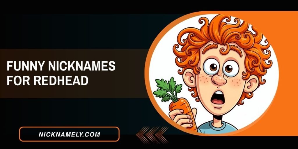 Funny Nicknames For Redhead