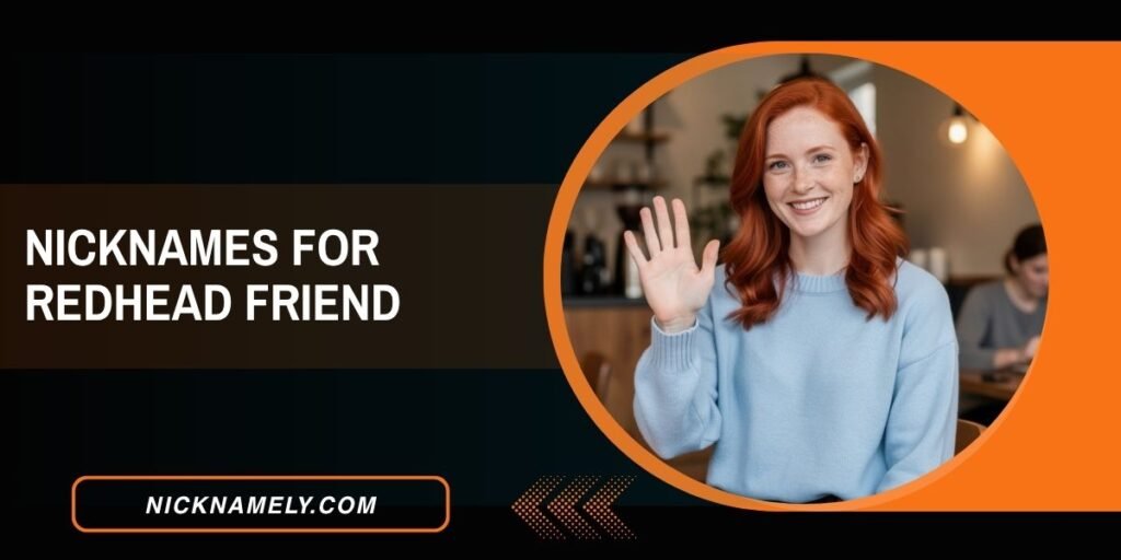 Nicknames For Redhead Friend