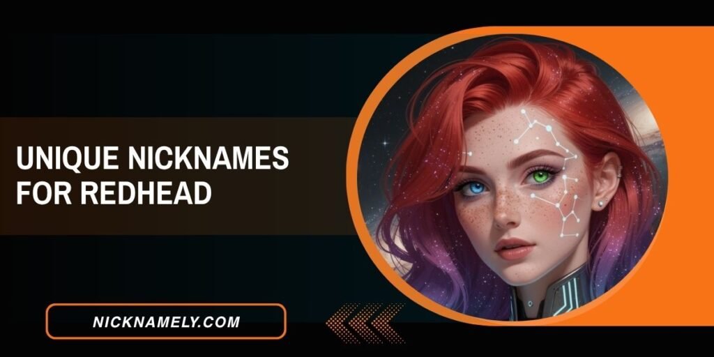 Unique Nicknames For Redhead