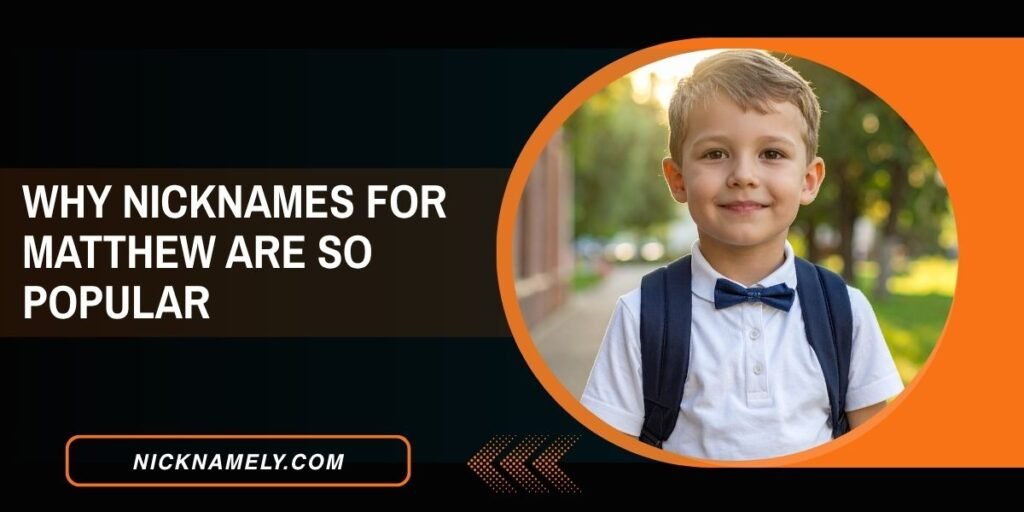 Why Nicknames For Matthew Are So Popular